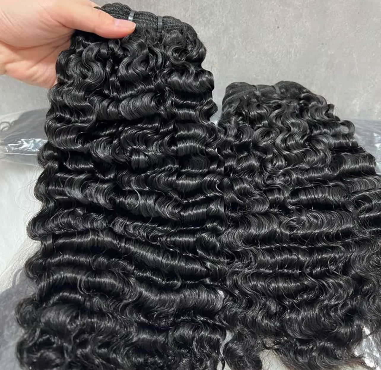 Raw Burmese Curly Hair image 1